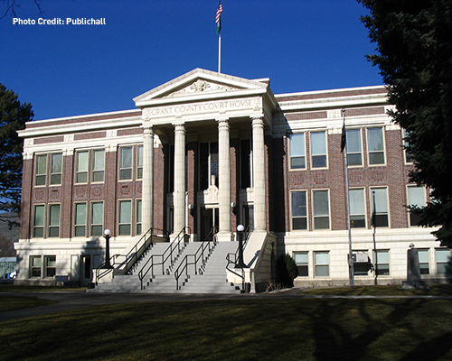 Photo of the Grant County Courthouse