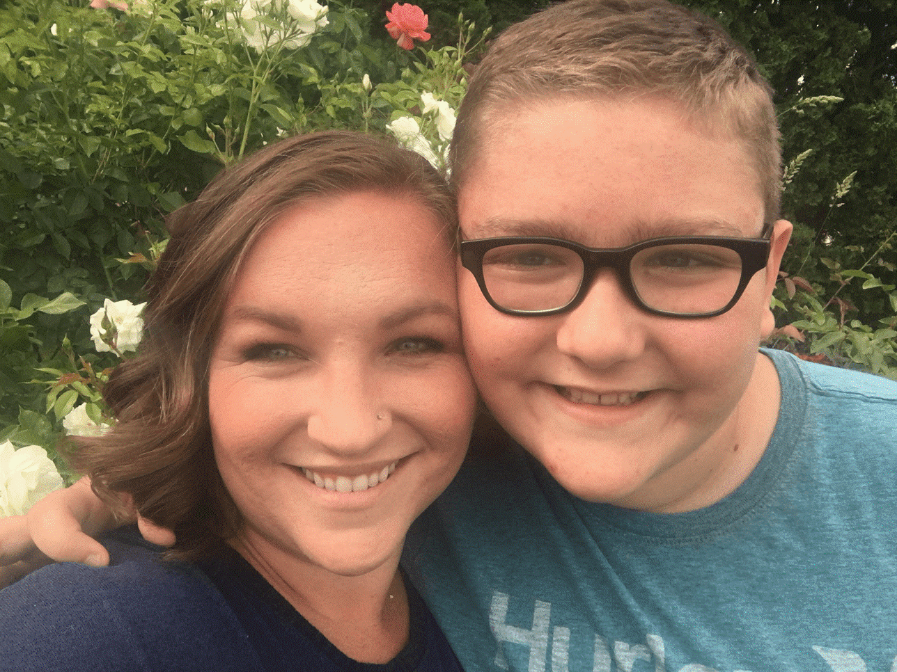 Plaintiff Christina Madison and her son, A.D. Photo courtesy Christina Madison.