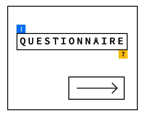 A clickable image of the questionnaire