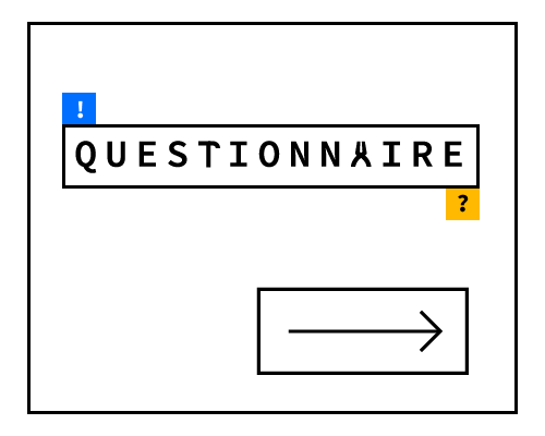 A clickable image of the questionnaire