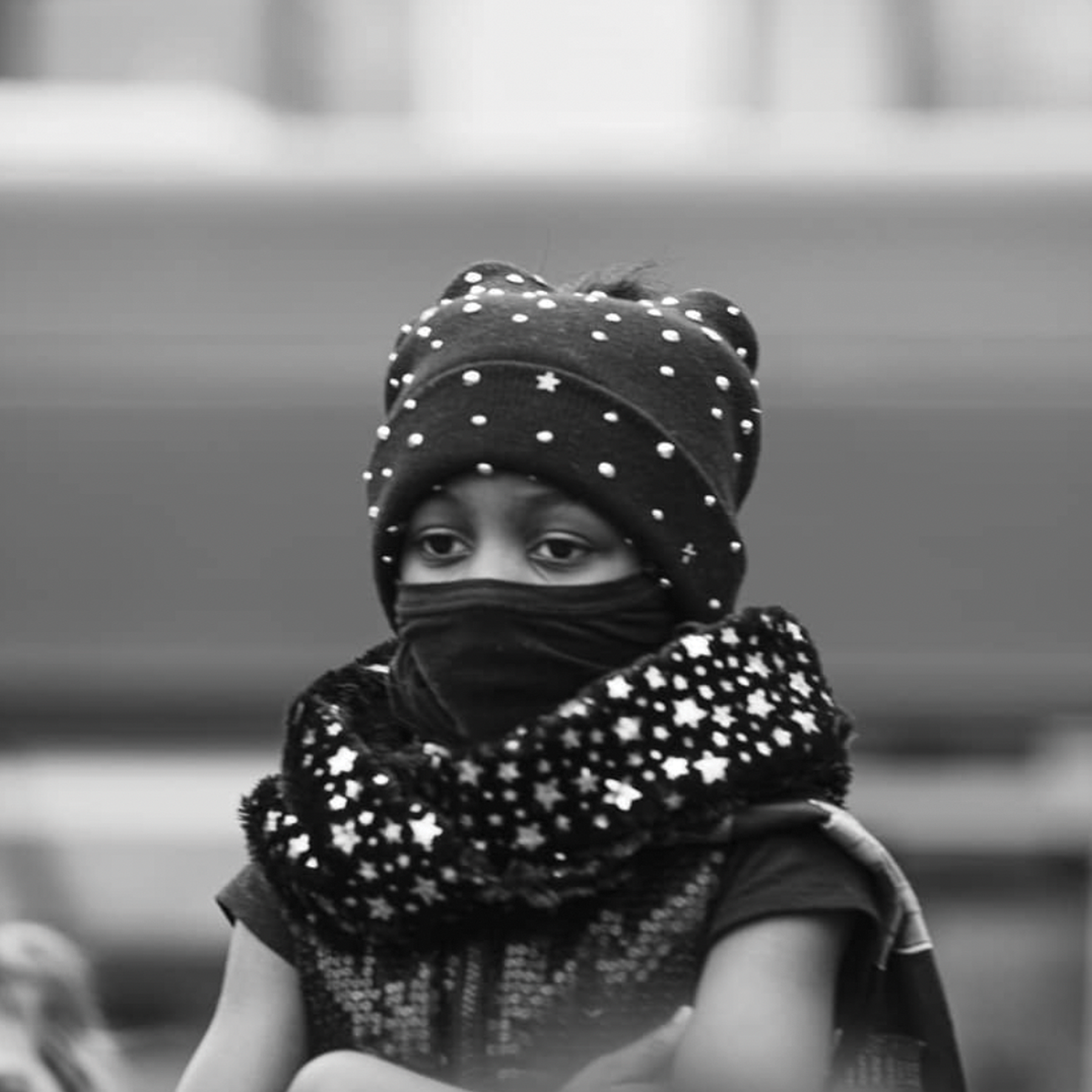 Photo of a Black child at a rally