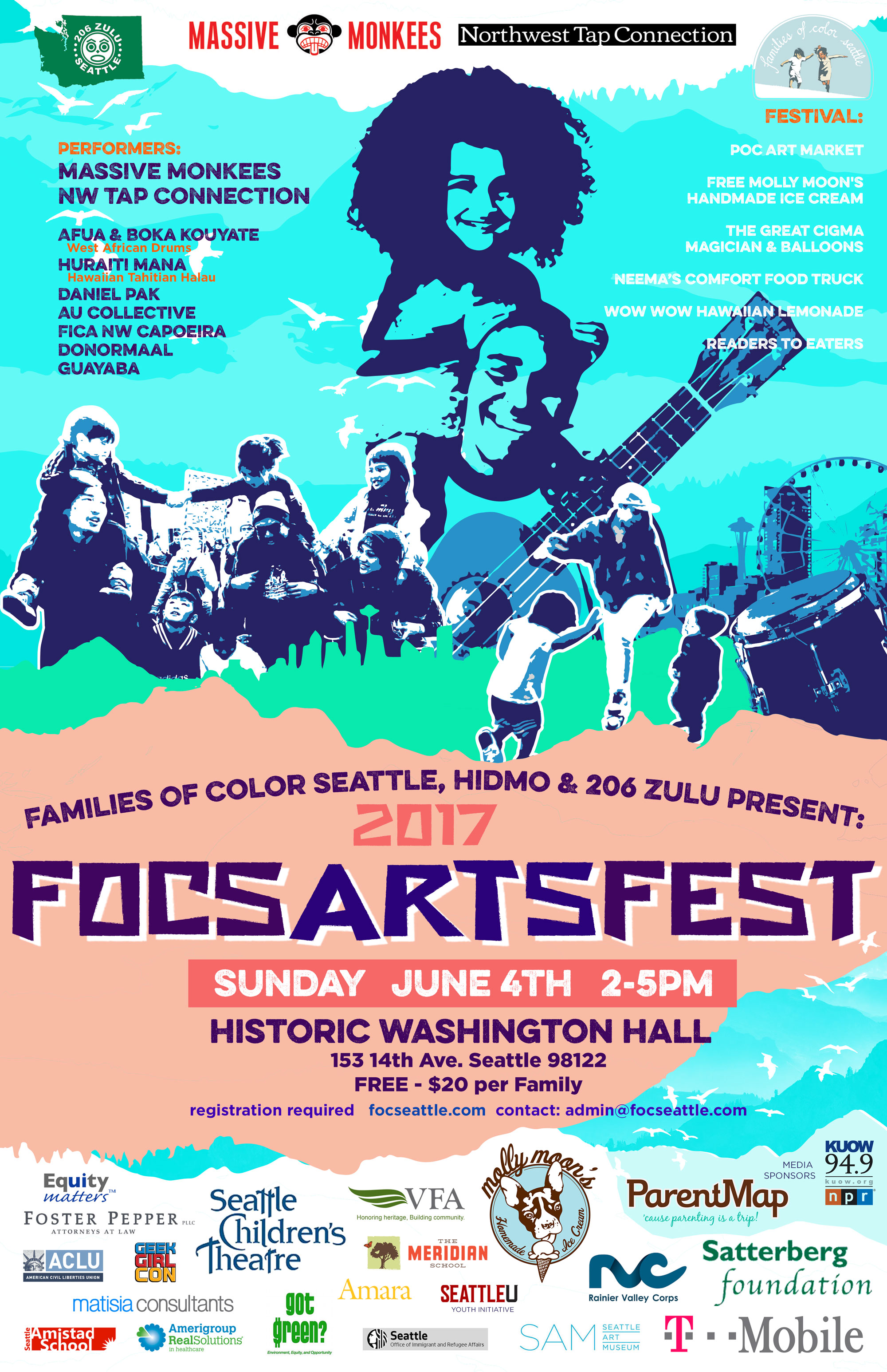 FOCS Arts Fest 2017 Poster