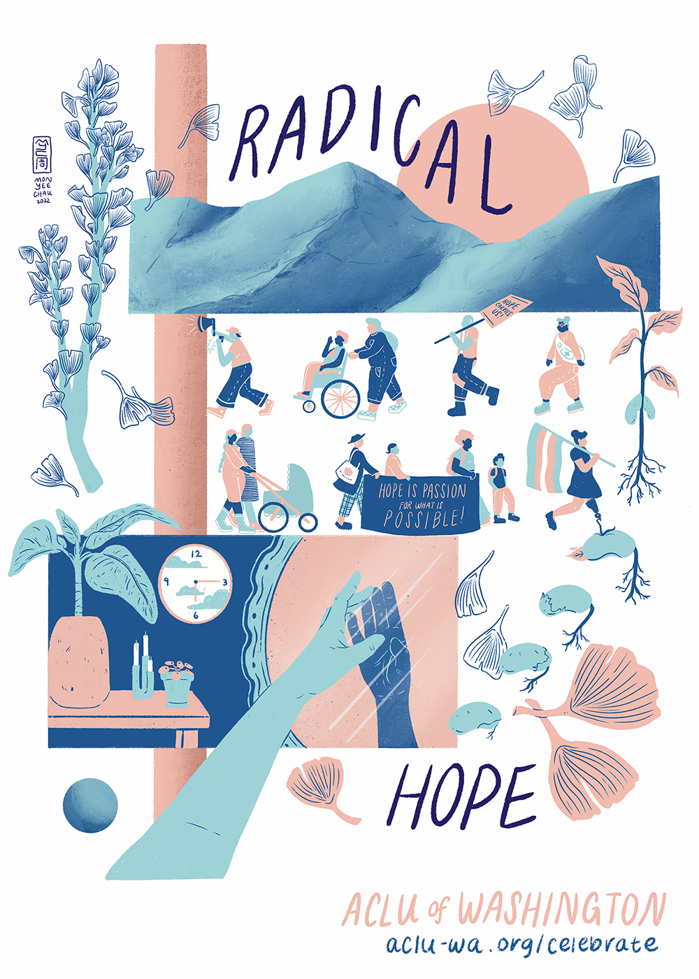 Monyee Chau's illustration of Radical Hope