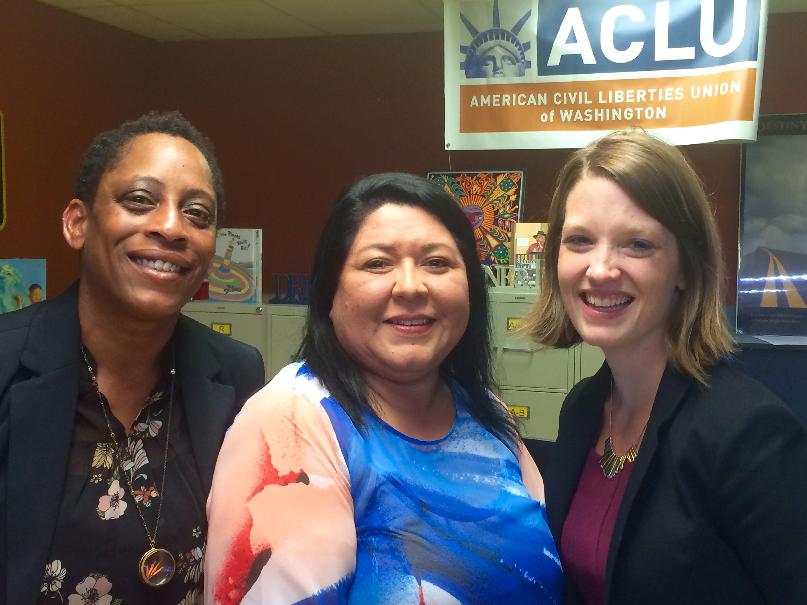 Bertha Glatt and ACLU-WA Attorneys