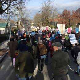 ACLU of WA marching in MLK march 2017