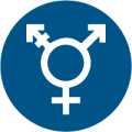 Transgender symbol icon