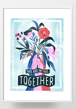 Preview image of the We are in this together poster