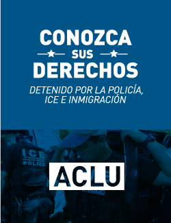 Detenido Por La Polic&iacute;a, ICE E Inmigraci&oacute;n