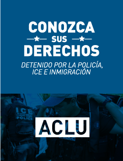 Detenido Por La Policía, ICE E Inmigración