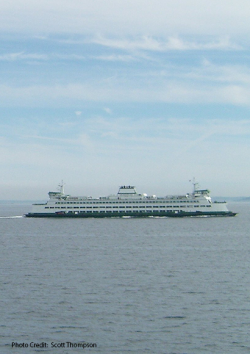 Photo of a Washington State Ferry