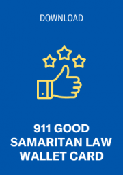 Download 911 Good Samaritan Law Wallet Card