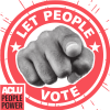 Let People Vote ACLU People Power Campaign Logo