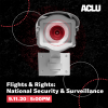 flights and rights event announcement graphic - national security and surveillance