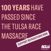 image that reads: 100 years have passed since the tulsa race massacre. support reparations now. 